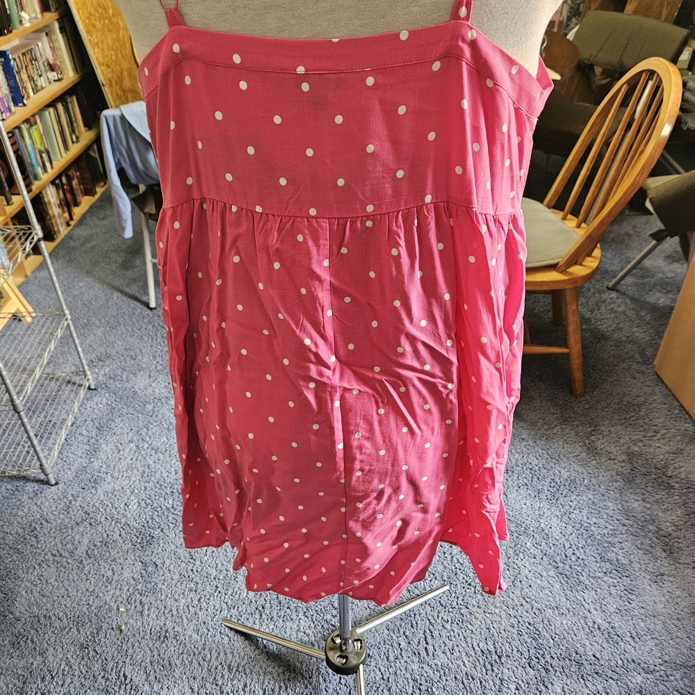 torrid Hot Pink Polka Dot Dress - Picture 2 of 4